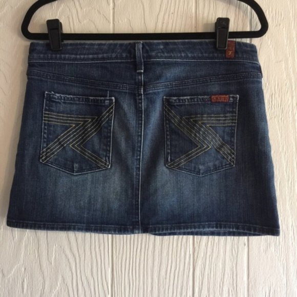 7 For All Mankind Skirt Y2k - Picture 1 of 7